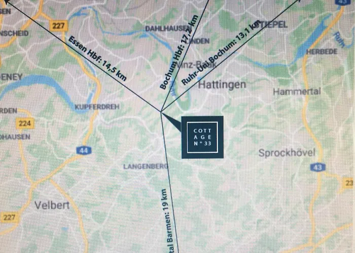 شقة Im Gruenen Cottage33 هاتنغن